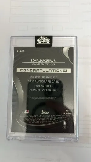 ronald acuña jr auto back